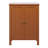 Bathroom Cabinet Brown With Double-Door