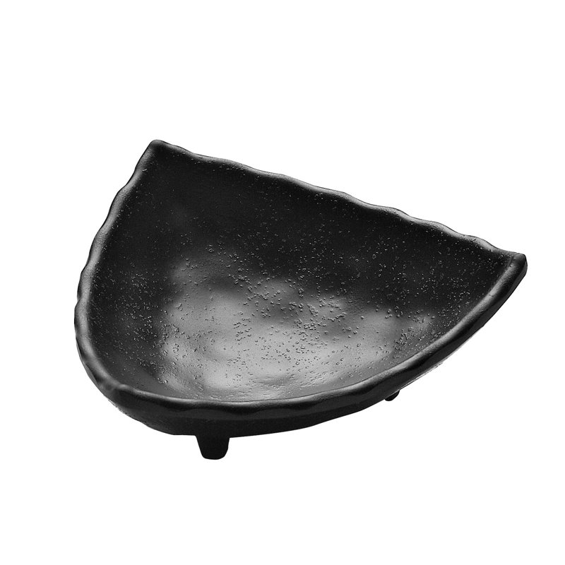 Desserte condiment en mélamine kozara Zen, Noir