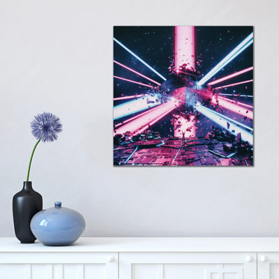 Hellstar by Adam Priester - Wrapped Canvas Print