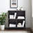 Modular Storage Cube Bookcase With Vinyl Records Holder And Record Player Stand, Industrial Design