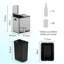 Stainless Steel 30 Litre Step On Multi-Compartments Trash & Recycling Bin-117228529