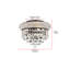 Plafonnier encastré Ston Easton-113817088-113817089-32478455