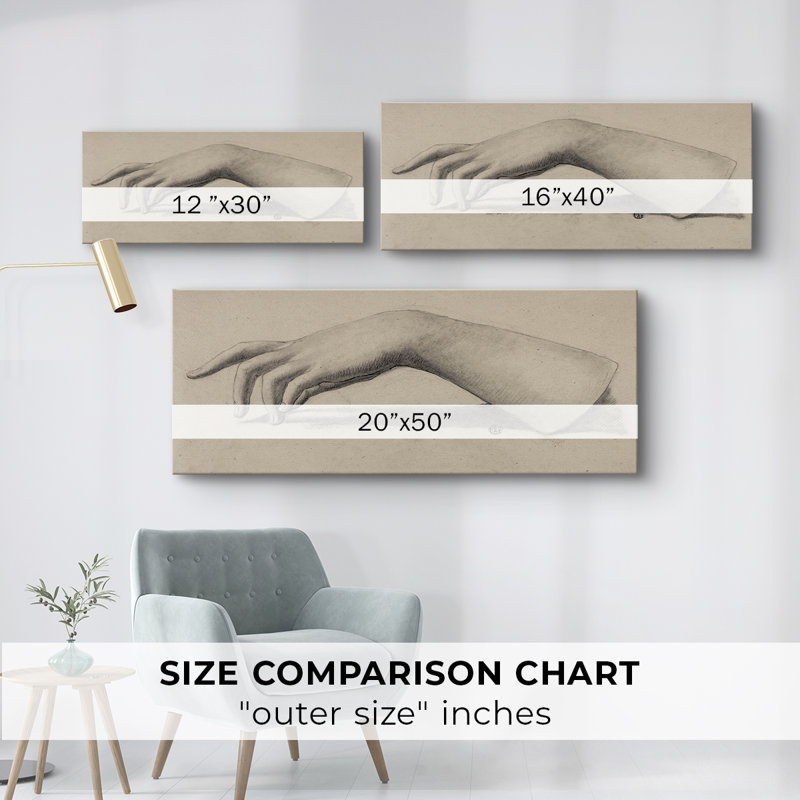 Série abstraite - CMLIV - Toile tendue avec châssis - Prêt à accrocher, H 20 po x l 50 po