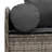 Patio Sofa With Cushions 3-Seater Poly Rattan-273108637-272390807