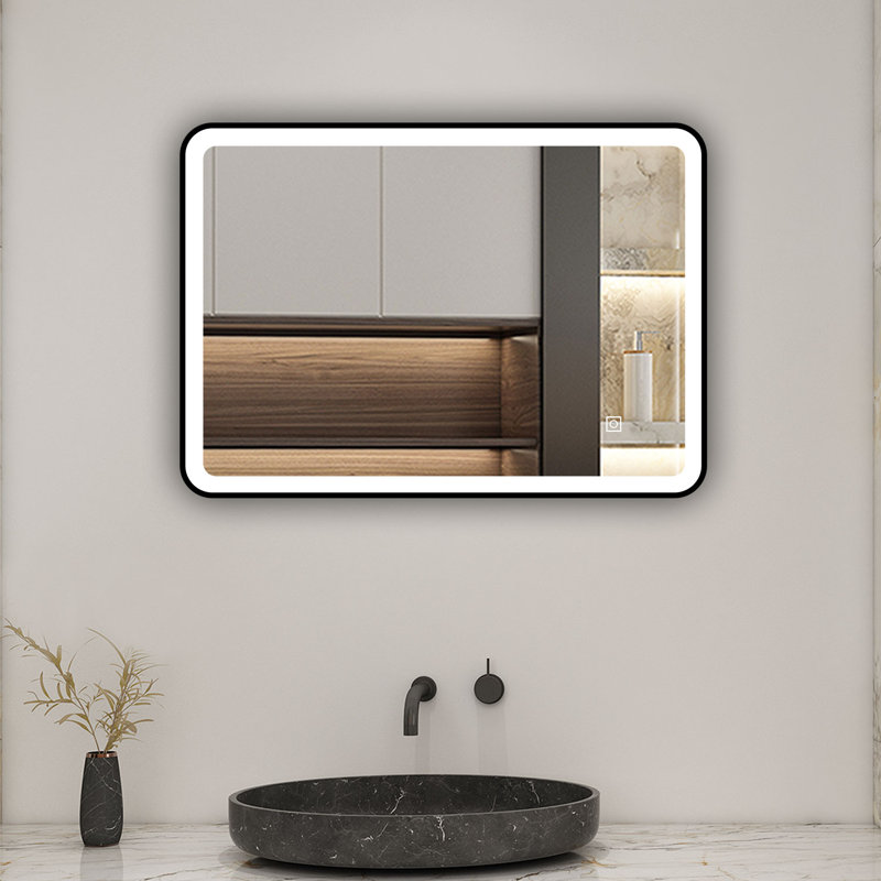 Akash Aluminium Rectangle Mirror, 50cm x 70cm