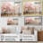 Minimalism Pink And Gold Forest On Canvas Print-548048972-548048975