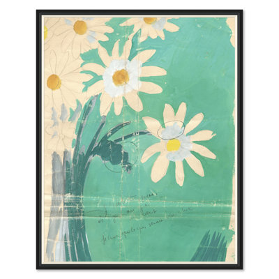 Bouquette De Marguerites Print by Paule Marrot