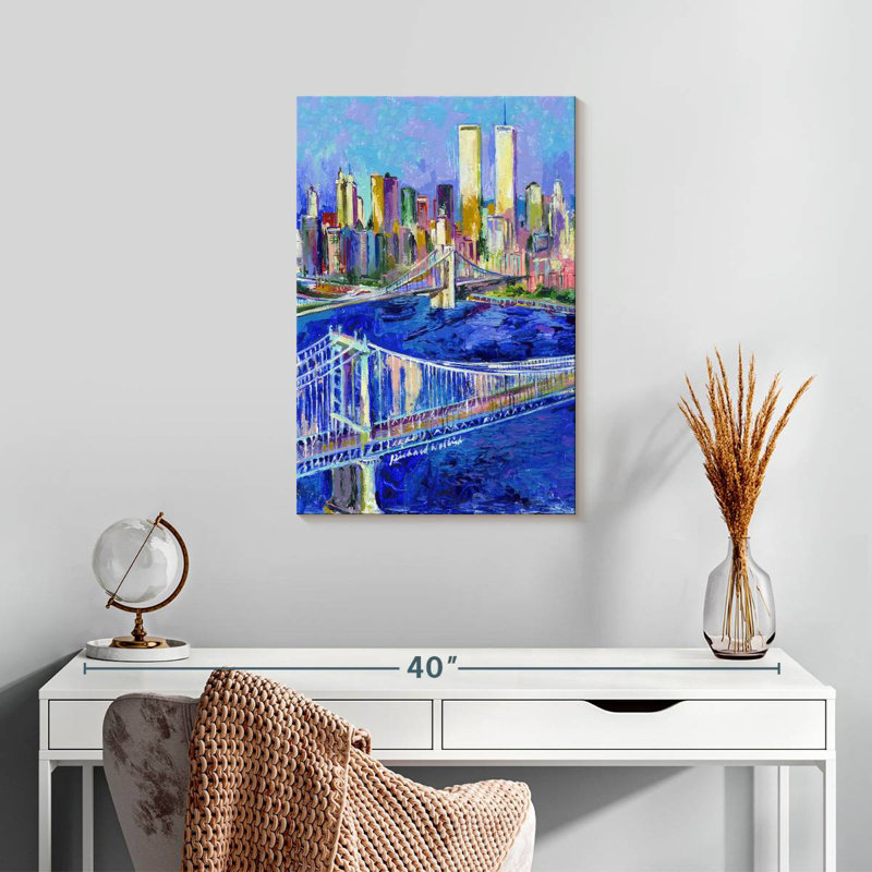 Sirci vibrant New York, H 24 po x l 16 po