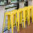 Stool Yellow 30" (Set Of 3)
