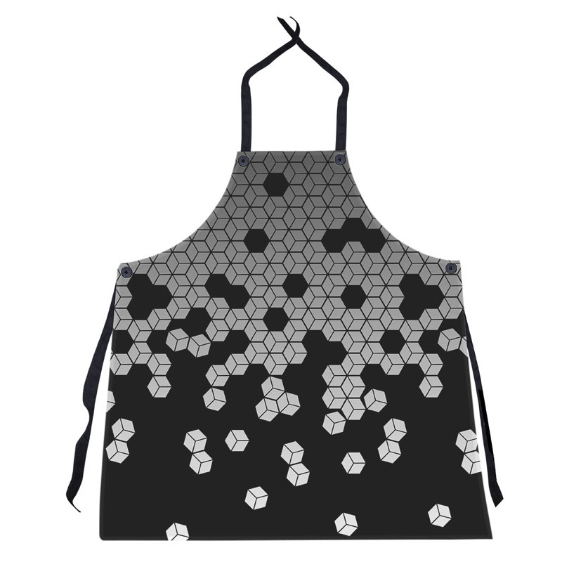 Bib Apron, White