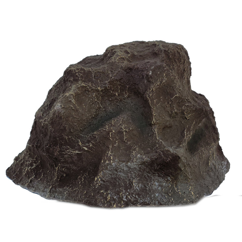 River Brown Fiberglass Artificial Boulder Rock Cover, 16"