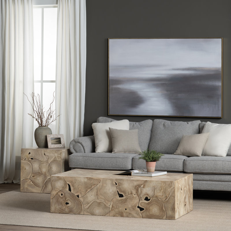 Appling Tranquil Landscape Framed Canvas Wall Art