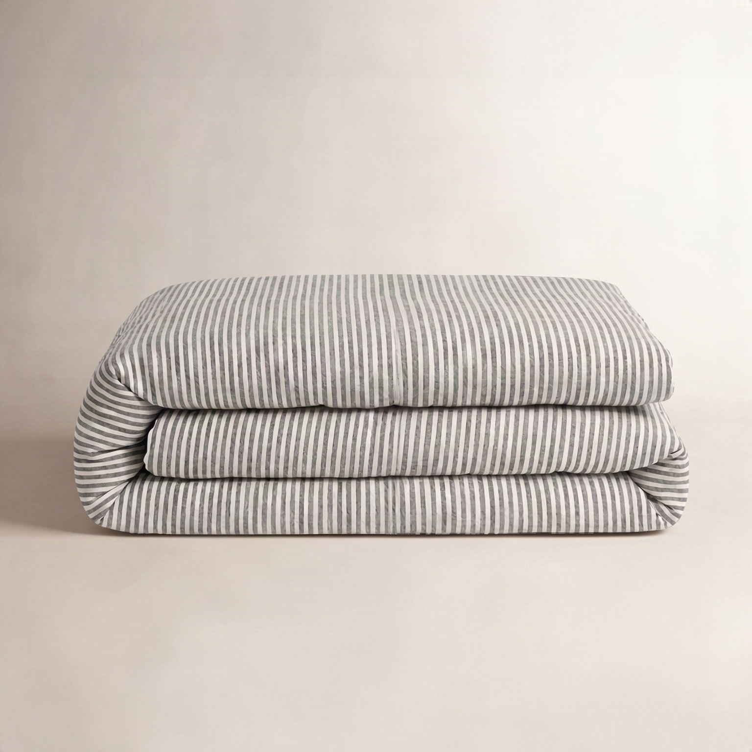 Oakden Cotton Duvet Cover Set, Queen Duvet Cover, Gray
