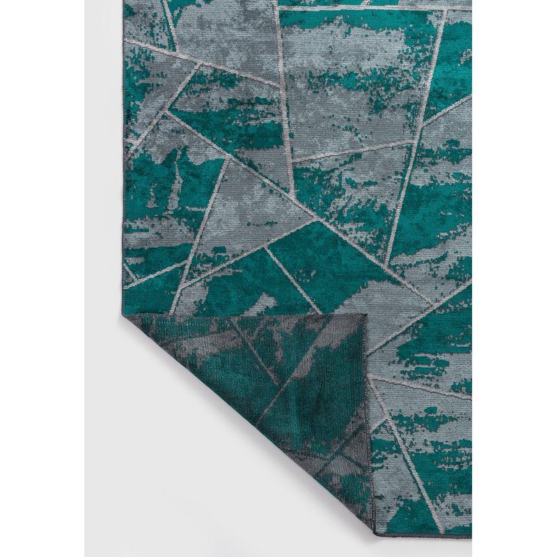 Rapture Geometric Shapes Area Rug, Rectangle 6'7" x 8'3"