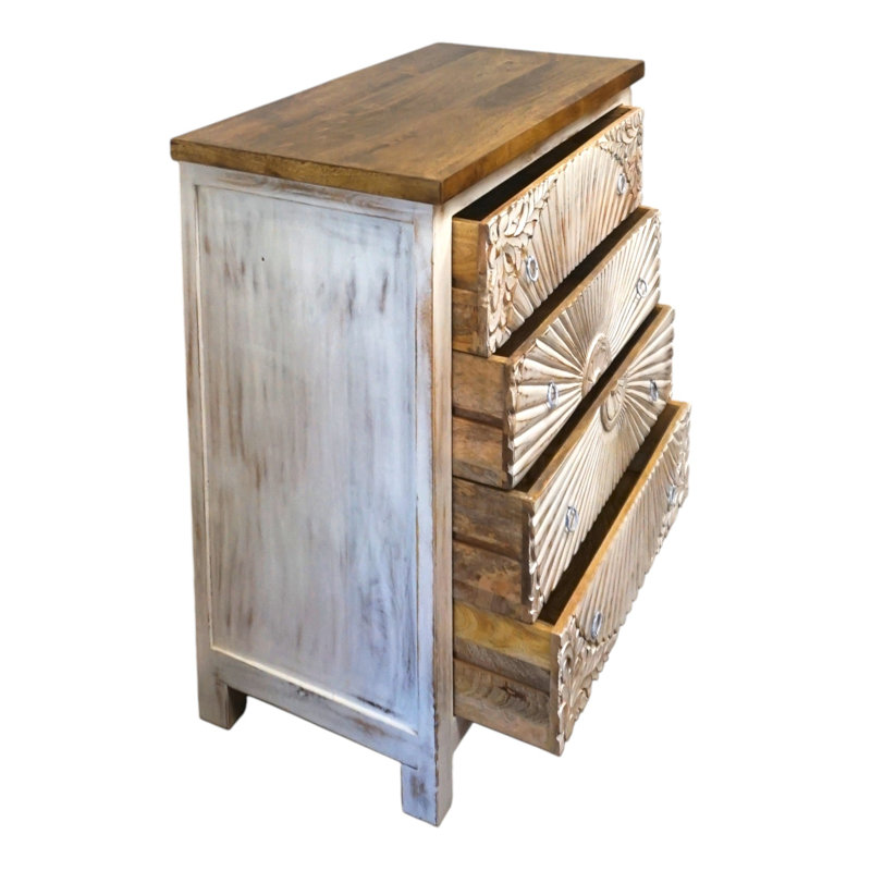 Commode 4 tiroirs Leeyana