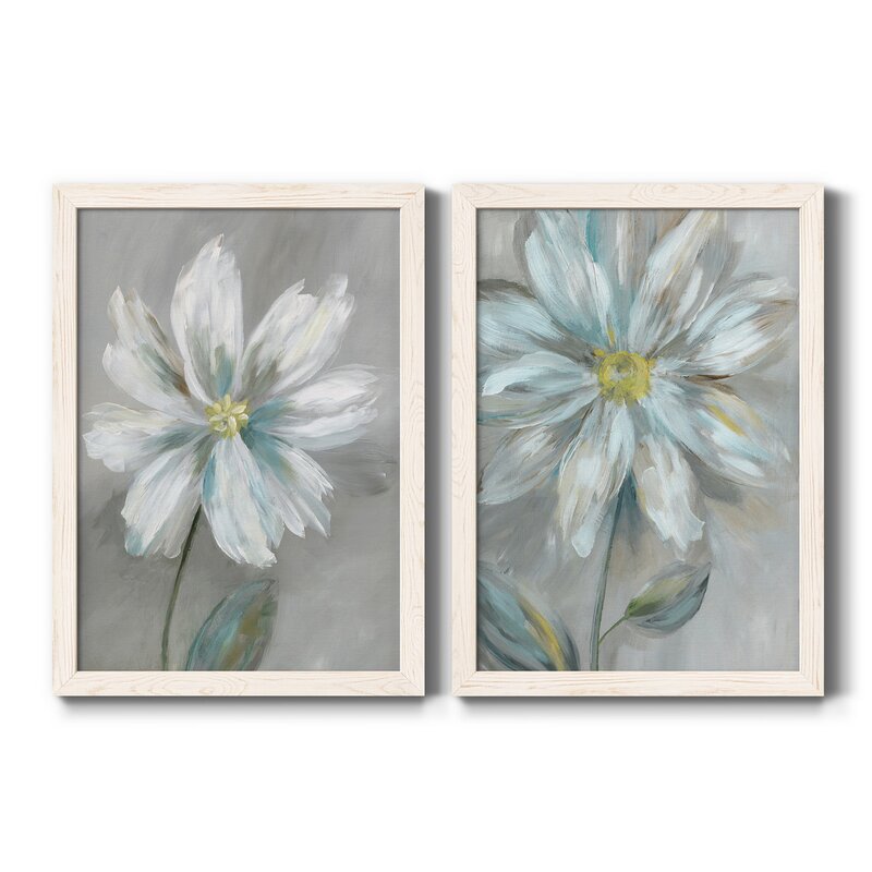 Andover Mills™ Simple Flower I 2 Pieces Print & Reviews | Wayfair