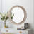 Rustic Round Wall Mirror