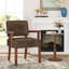Ensemble de fauteuils d'appoint en velours côtelé de 32,6 po de hauteur pour salon Soave Soave-2129008958