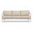 Delaine 83.25'' Wide Powder Coated Aluminum Patio Sofa with Cushions-70110070-91713230