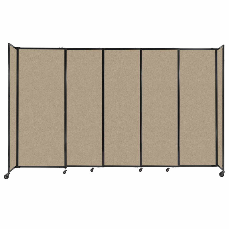 Cloison portative coulissante en tissu StraightWall, H 82 po x l 135 po x P 1 po, Marine