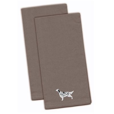 Cotton Embroidered Tea Towel Kitchen Towel