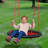 Nylon Saucer Swing with Chains and Hooks