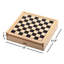 Jeu d'échecs en bois GSE 9-en-1, dames, backgammon, dominos, dames chinoises, tic-tac-toe, ludo, cartes à jouer et jeu de dés de poker