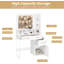 Hypatos Dressing Table with Mirror