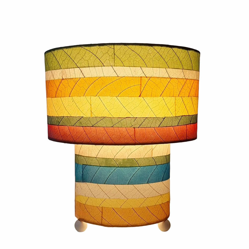  Striped Mushroom Table Lamp Multi, Multi