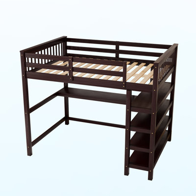 Gobrias Kids Full Loft Bed