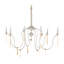 Tracy 6 - Light Candle Style Chandelier