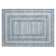 Machine Washable Indoor/Outdoor Xhevrie Denim Rug