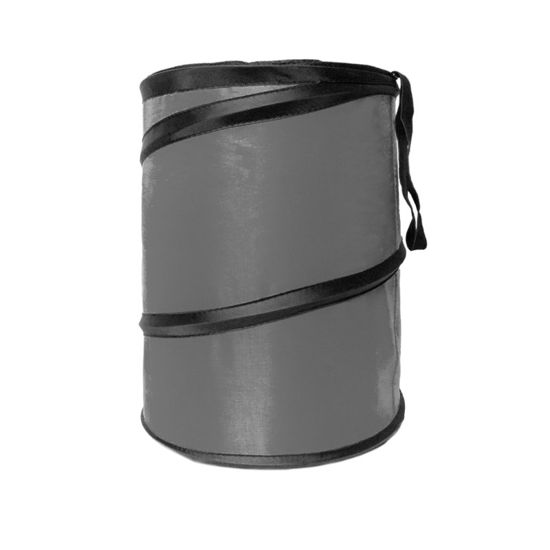 Poubelle pliante, Gris, 3, H 12 po x l 9,5 po x P 9,5 po