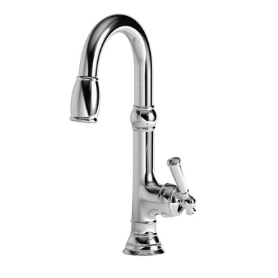 Jacobean Single Handle Pull Down Bar Faucet