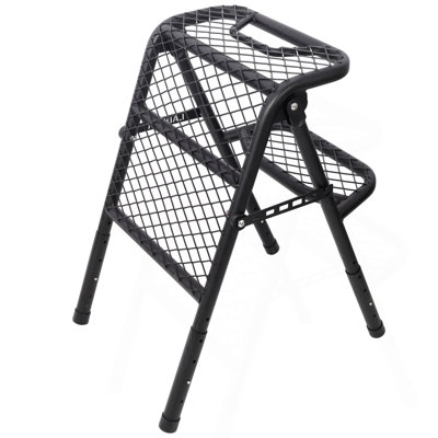 Foldable SUV Tire Ladder Adjustable Vehicle Access Step For Truck SUV RV Offroad
