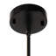Luminaire suspendu noir 1 lumière Amirrah