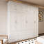 Armoire penderie à 6 portes et 6 tiroirs grande capacité avec armoire-1077272280