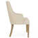 Kellie Rectangular Table And Cream Armchairs Dining Set