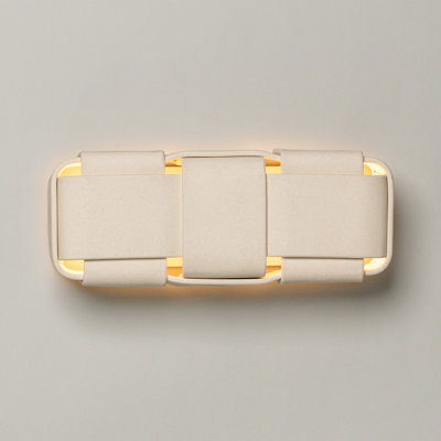 2 - Light Flush Mounted Sconce
