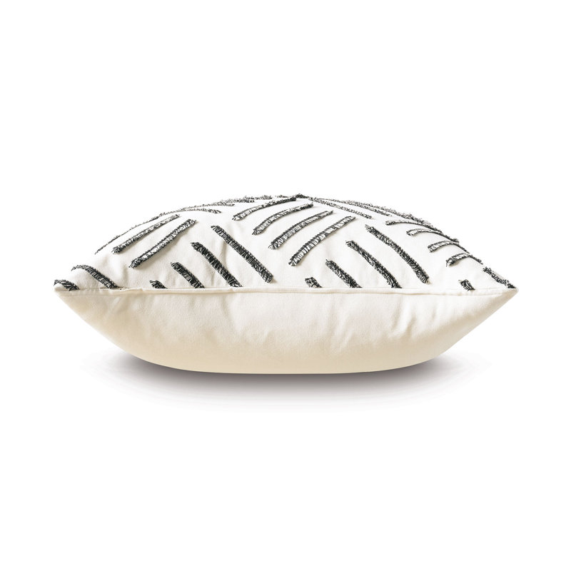 Medara Eyelash Square Sham, Polyester