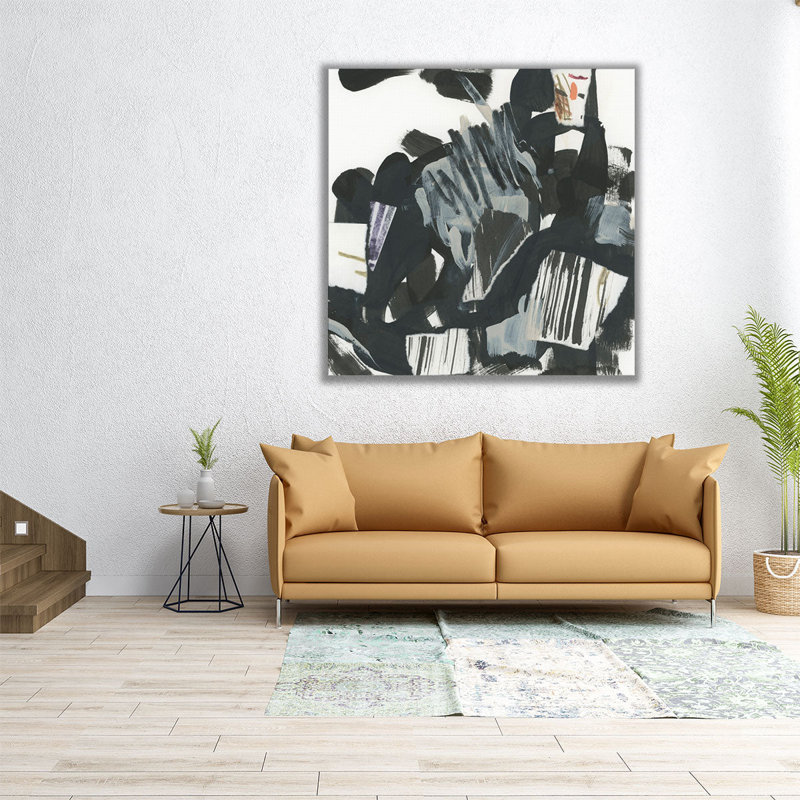 Volcanic Luna II - reproduction d'art sur toile, H 30 po x l 30 po