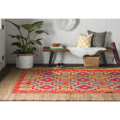 Aberdeen Geometric Indoor / Outdoor Area Rug