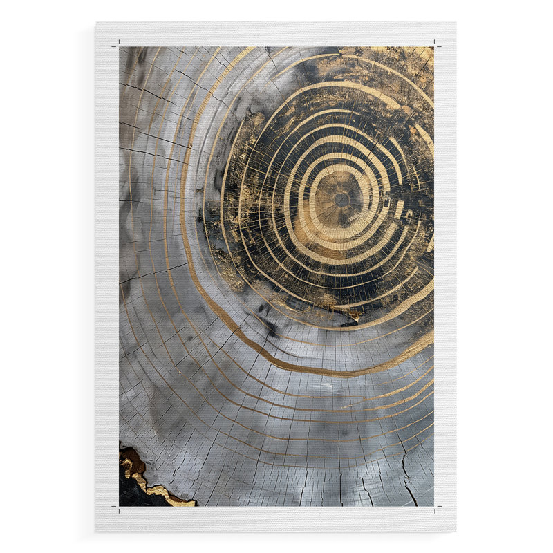 Série ABSTRACT CCLXVI - Impression sur toile seulement - NON CADRE, H 27 po x l 18 po