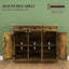 Armoire de plancher de style rustique, armoire de rangement de cuisine, armoire de rangement domestique, armoire d'appoint de couloir-1567510898