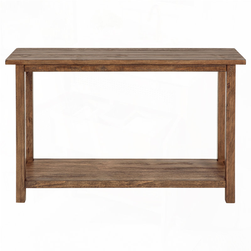 Wood Entryway Sofa Console Tabl