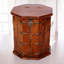 Solid Wood Abstract Accent Chest