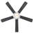 Pointsettia 52'' Ceiling Fan-1131303565-1131303459