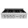 ZLINE 36 in. Legacy Gas Rangetop with 6 Burner Cooktop in Satin Stainless Steel with Griddle