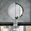 Huldar Glass Flat Wall Mirror