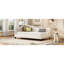 Lit de jour simple en lin en forme de L, avec pieds en bois massif, beige (ANCIEN SKU: SF000145AAA)-1438724968-1438724975